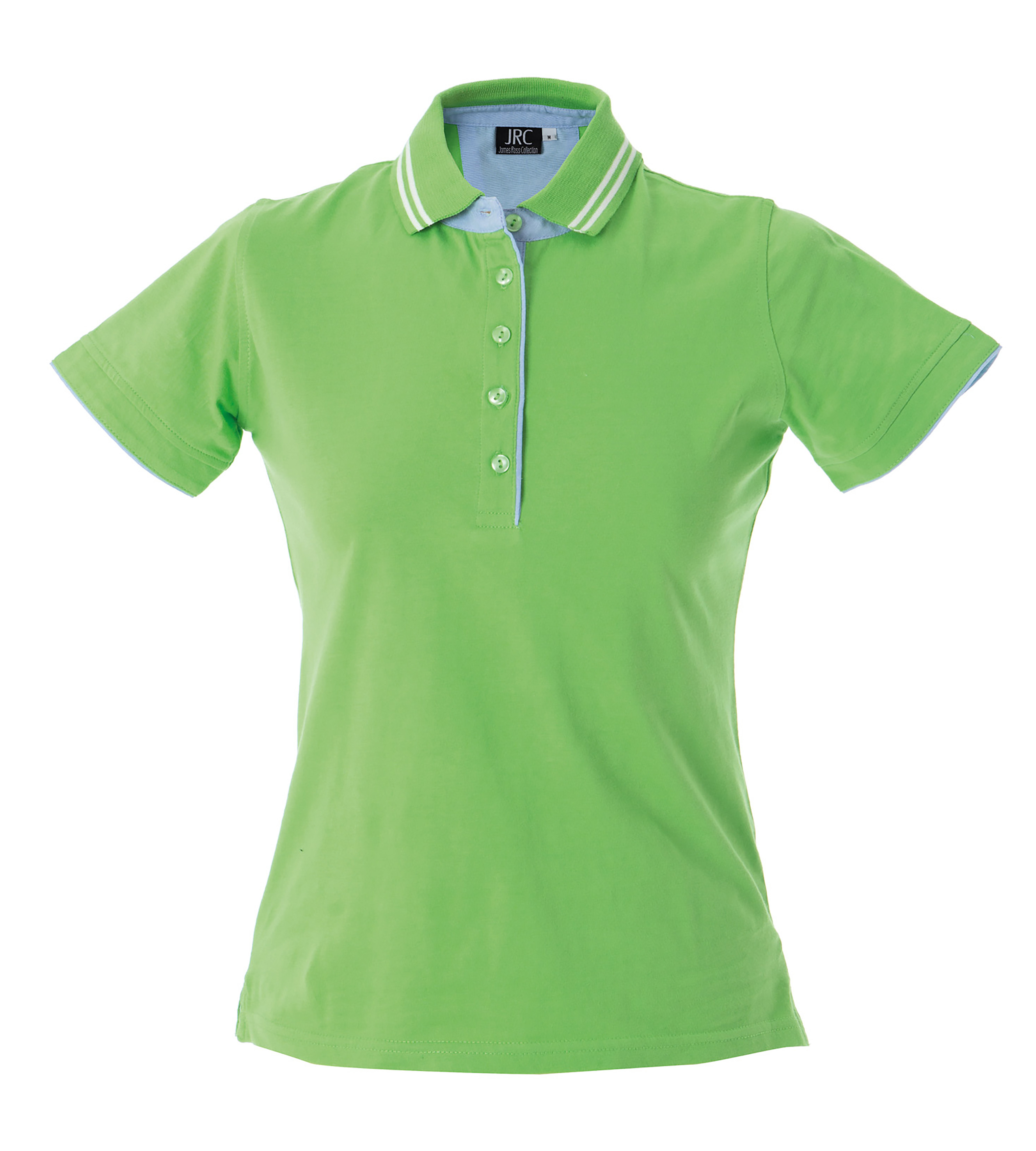 JRC 990866 Light Green 100% Cotton Polo Shirt L