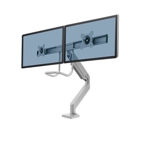 Fellowes Monitor Arm, Max 32 in Monitor, 2 Supported Display(s) Extension Arm