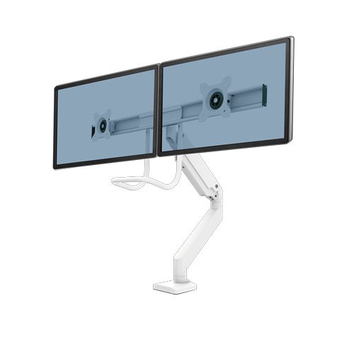 Fellowes Monitor Arm, Max 32 in Monitor, 2 Supported Display(s) Extension Arm