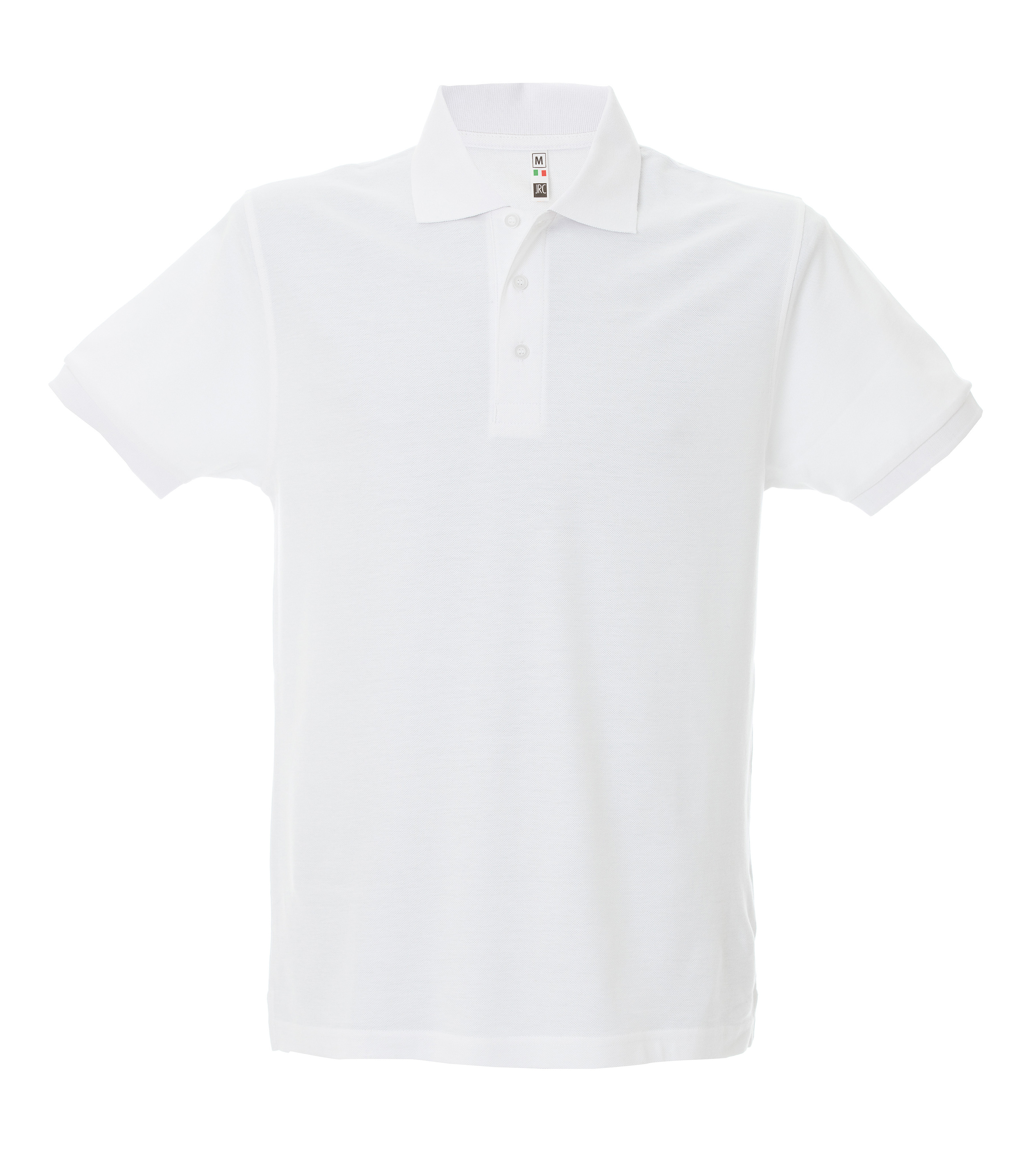 JRC 991445 White 100% Cotton Polo Shirt S