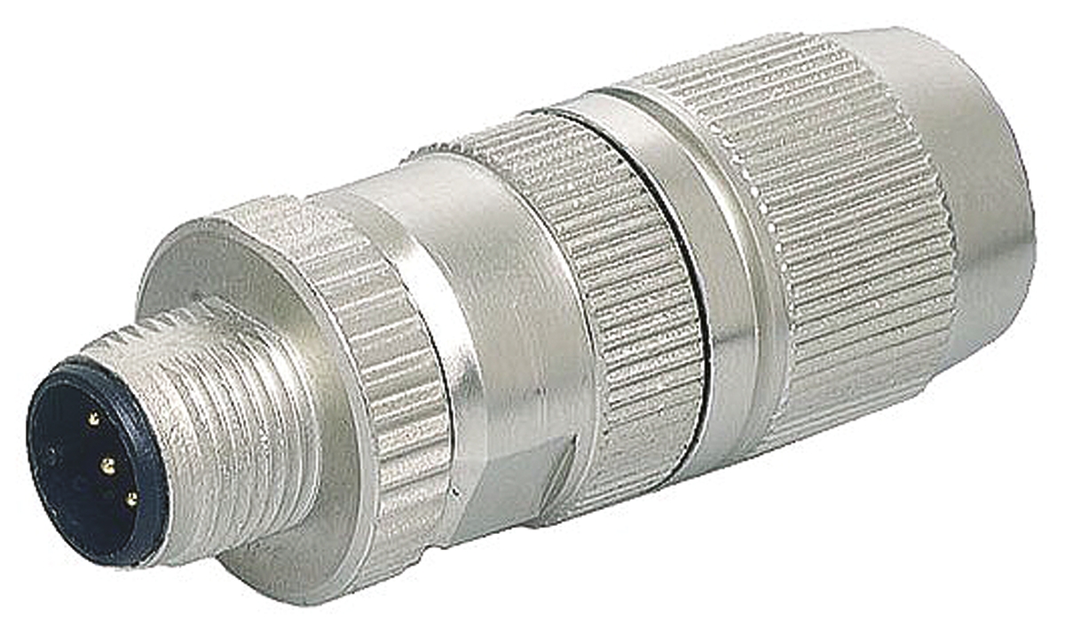 Murrelektronik Limited Circular Connector, 2 Contacts, Cable, M12 Connector, Plug, Male, IP67, 7000 Series