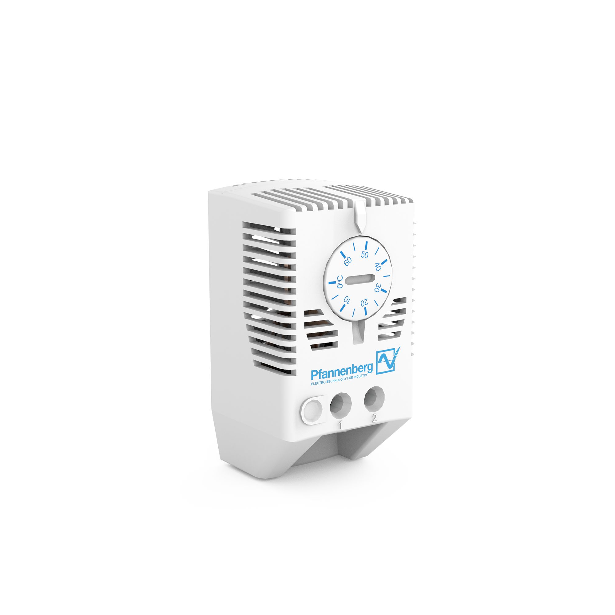 Pfannenberg 17121000000 NO Thermostats, 10A, 120 → 240 V ac, 0 → 60 °C