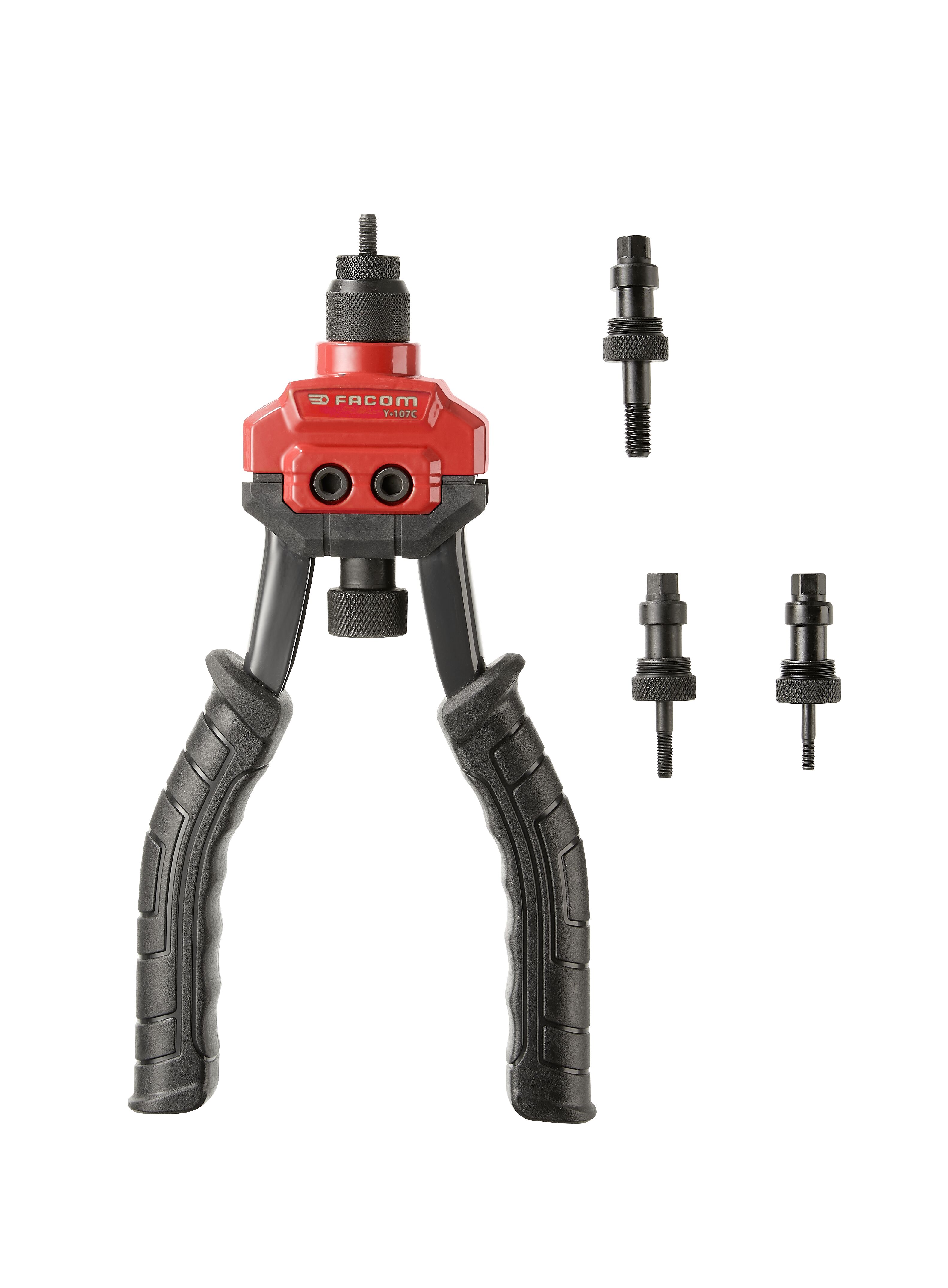 Facom Water Pump Pliers, 335 mm Overall, Angled Tip, 50mm Jaw, ESD