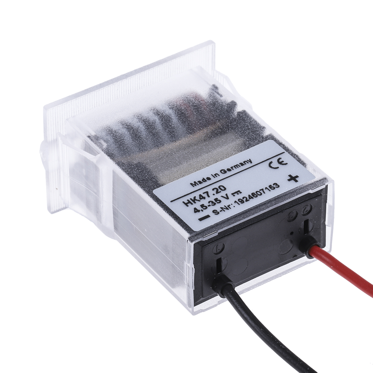 3060200383 Kubler HK 47.20 Hour Meter, 7 Digit, 4.5 → 35 V dc