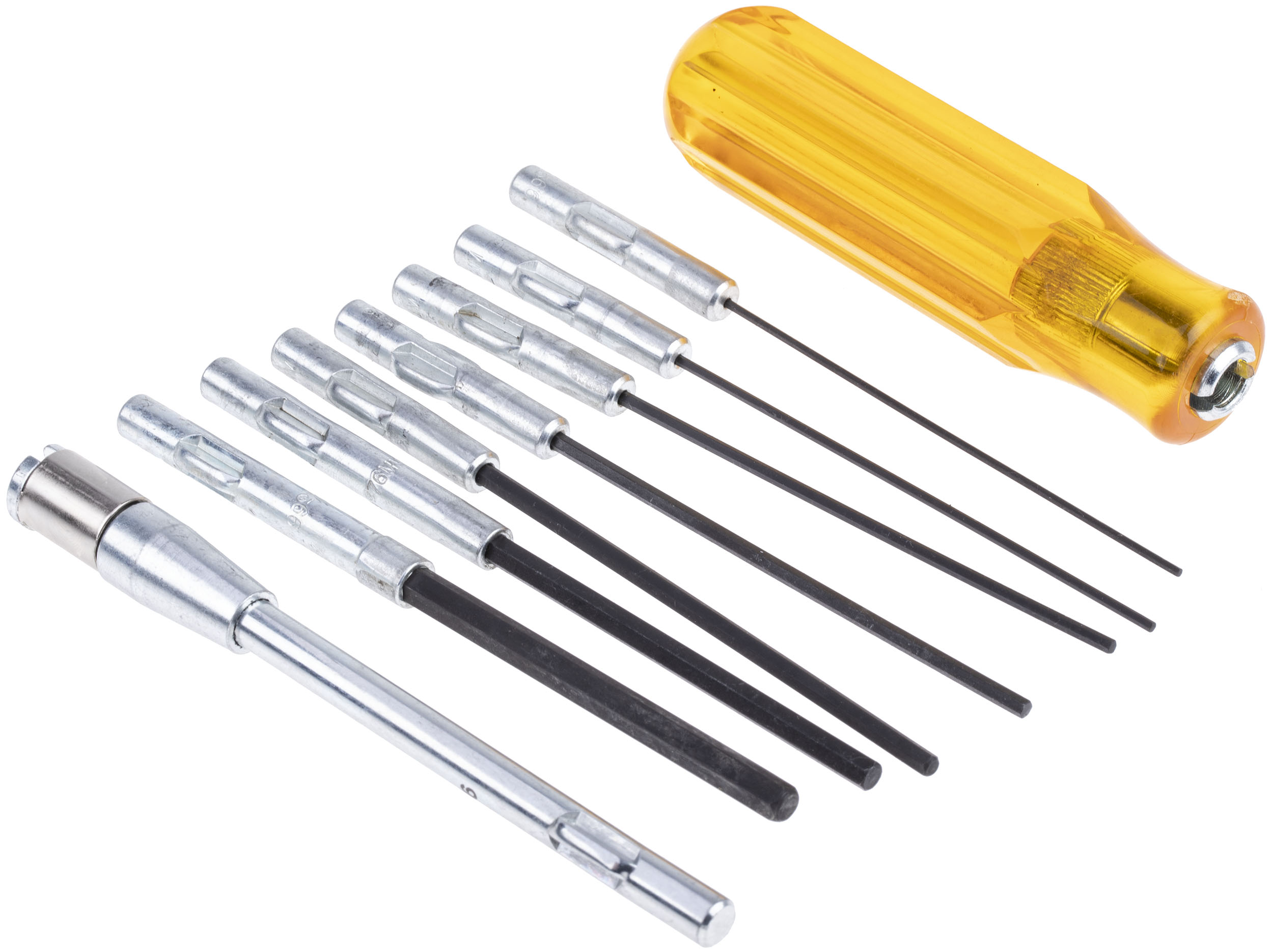 Weller Xcelite Hexagon Interchangeable Standard Screwdriver Set, 9-Piece