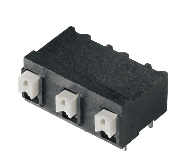 Weidmuller LSF Series PCB Terminal Block, 8-Contact, 7.5mm Pitch, Surface Mount, 1-Row, Through Hole Termination