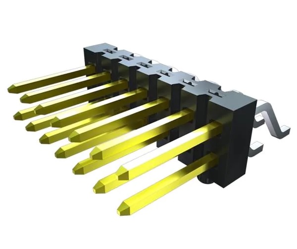 Samtec TSM Series Vertical Surface Pin Header, 14 Contact(s), 2.54 mm Pitch, 2 Row, Unshrouded
