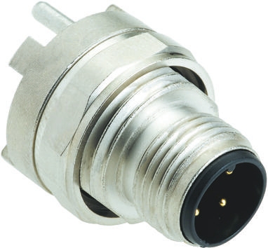 HARTING 4 Pole Din Plug, Male, Panel Mount