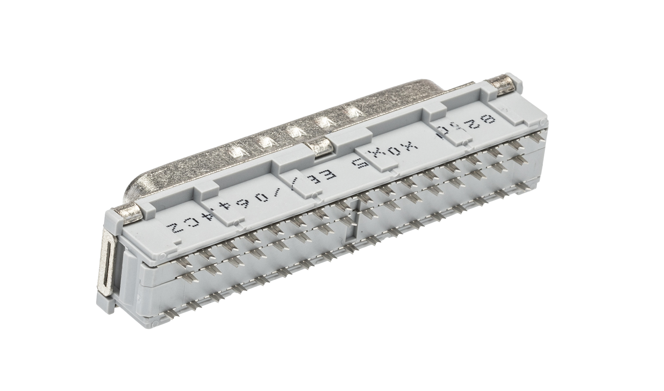 8250-6005 3M 8200 50 Way Right Angle Cable Mount D-sub Connector Plug, 2.74mm Pitch