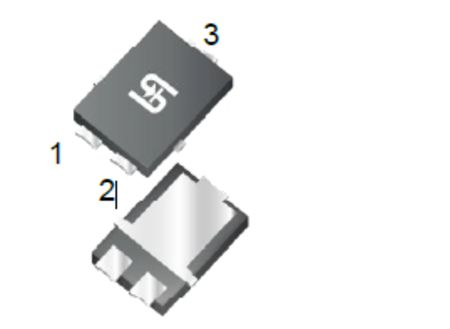 Taiwan Semiconductor 60 V 5 A Diode Schottky 3-Pin SMPC4