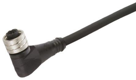 Brad 5m Power Cable Assembly, 3POS Circular to Unterminated, 3 A, 60 V