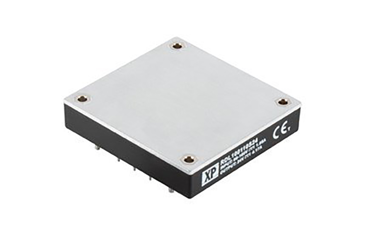 XP Power RDL100 DC-DC Converter, 24V dc/ 4.17A Output, 66 → 160 V dc Input, 100W, Through Hole, +100°C Max Temp
