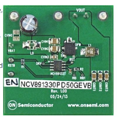 onsemi Step Down Regulator Step Down Regulator for NCV891330 for Audio