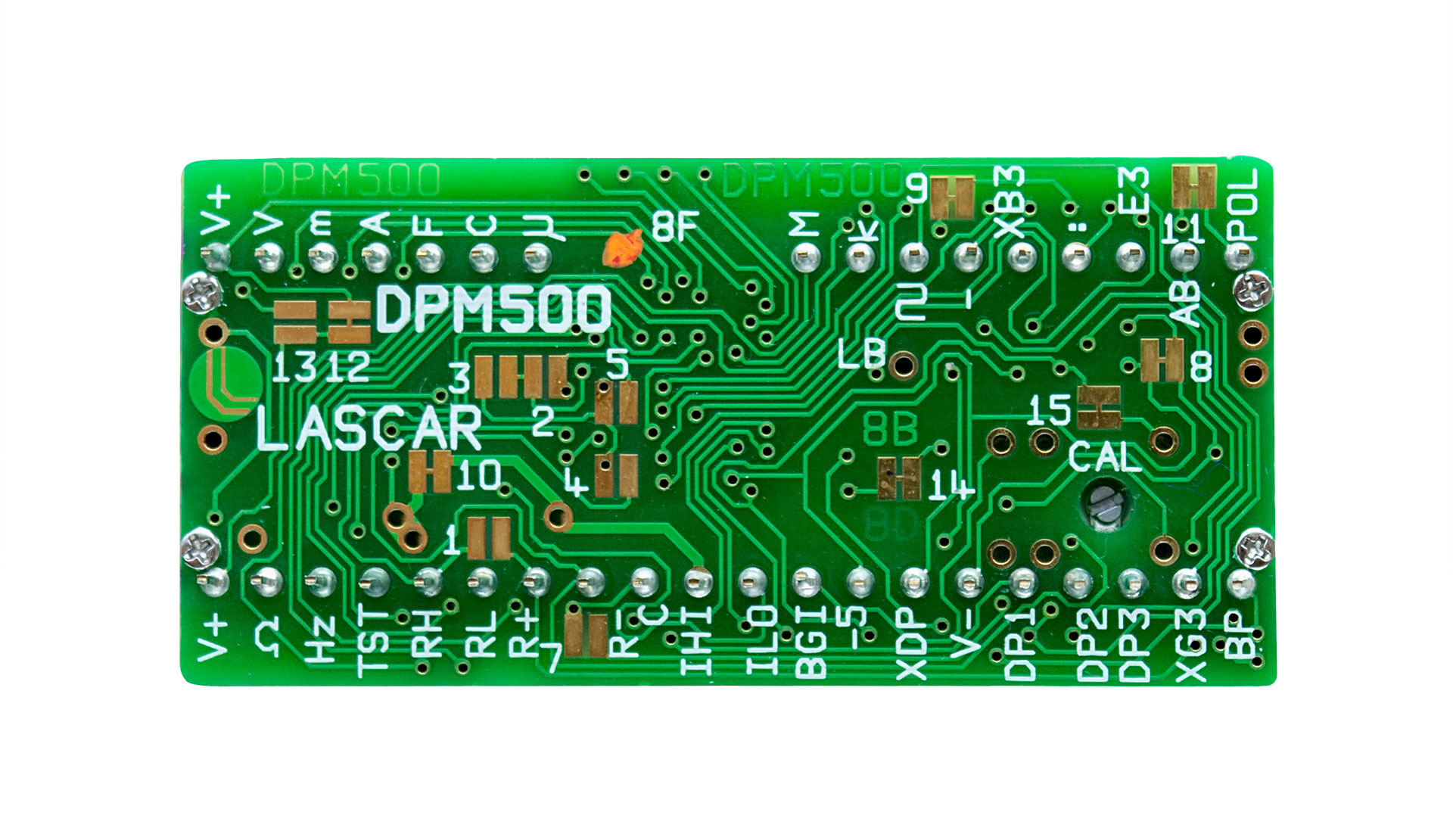 dpm-500s Lascar Digital Voltmeter DC, LCD Display 3.5-Digits ±1 %