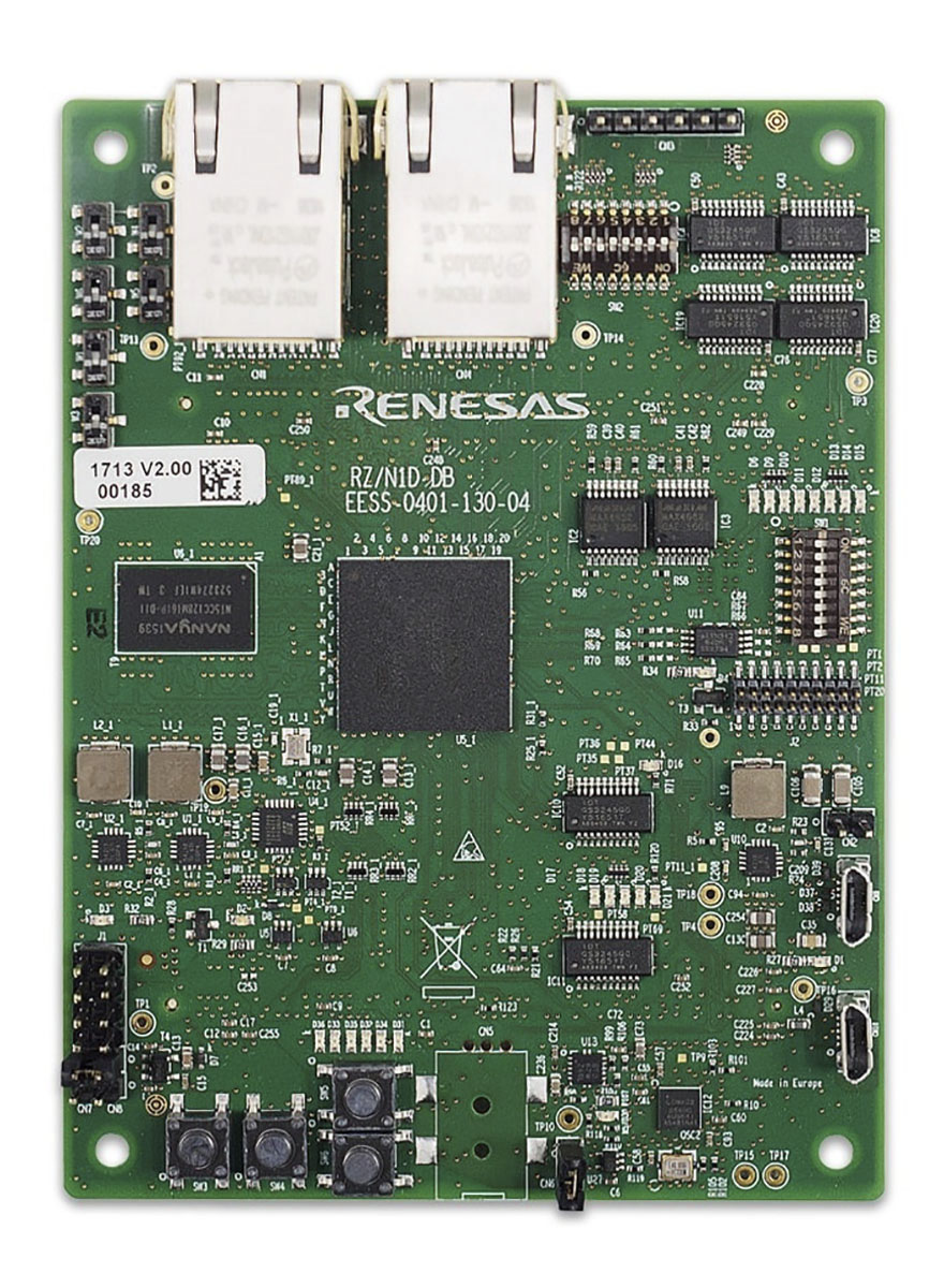 Renesas Electronics CPU Board CPU Evaluation Kit YCONNECT-IT-RZN1-EB