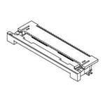 Molex, 54132, 54132-3433 0.5mm Pitch 34 Way Right Angle FPC Connector