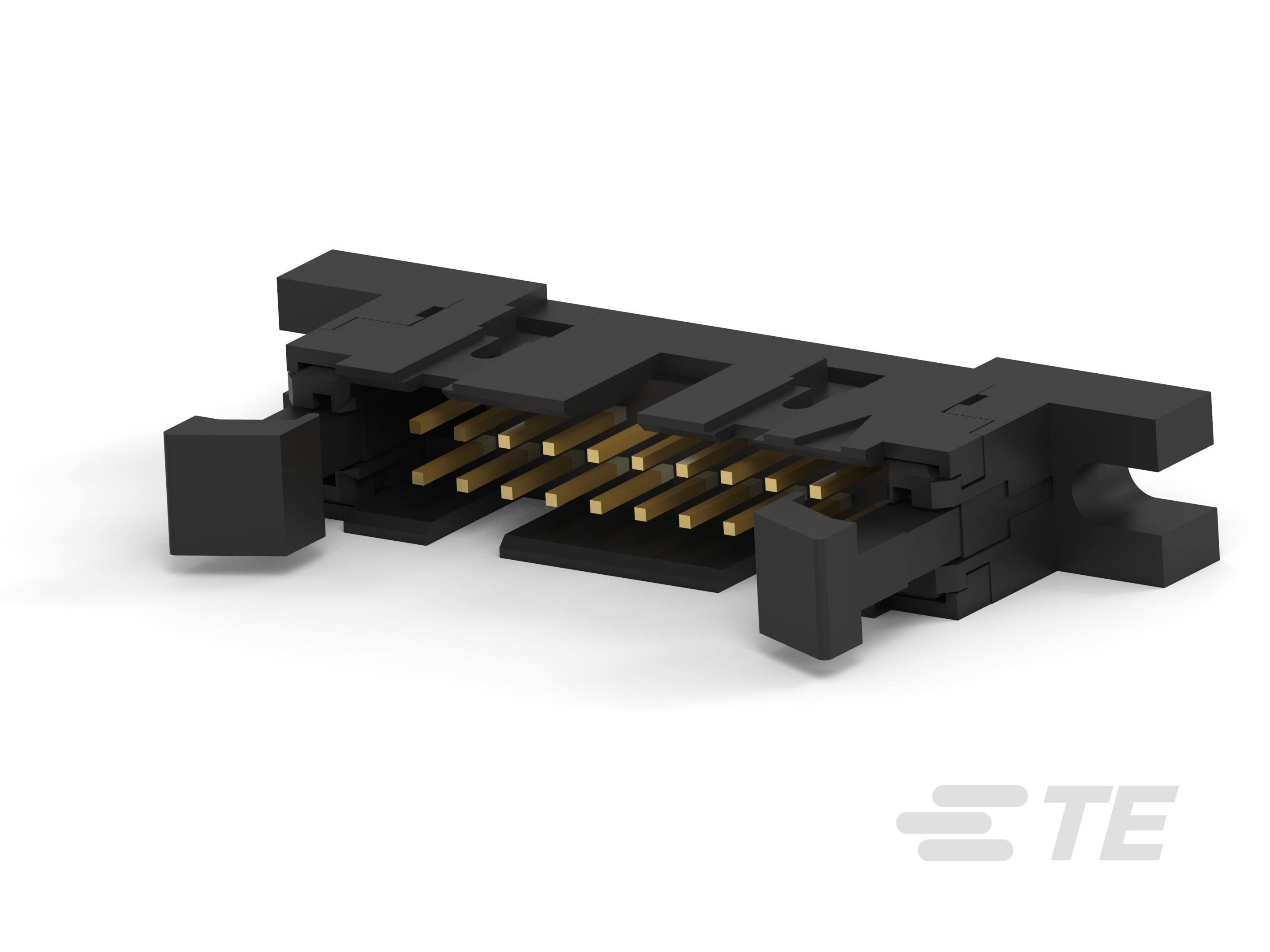 TE Connectivity, AMP-LATCH, 1-111494-8 20 Way Horizontal Male, Plug FPC Connector, IDC