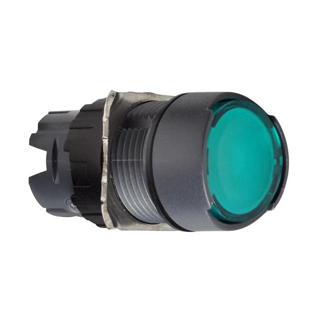 zb6aw3 Schneider Electric Harmony XB6 Series, Green Push Button Head, Spring Return, 16mm Cutout