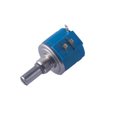 RS PRO Precision Potentiometer 3-Turns 1-Gang Panel Mount