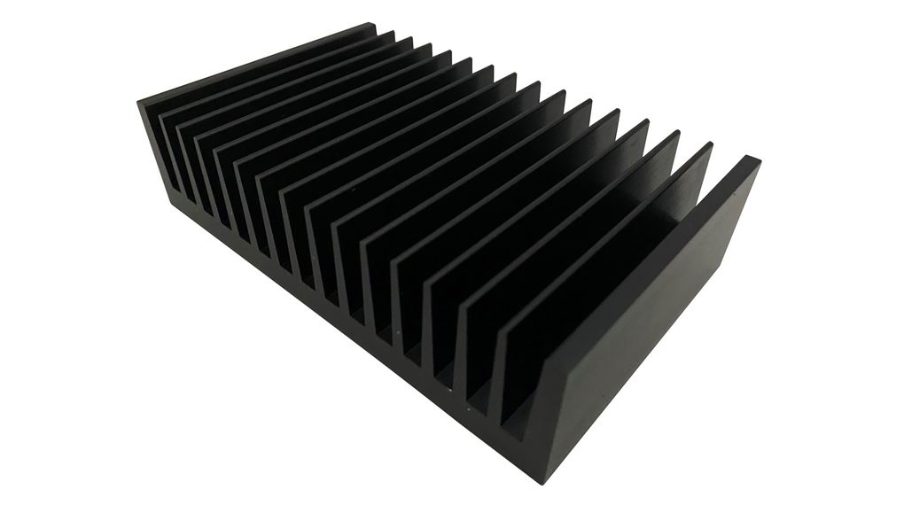 RND Heatsink, LED, UPS, 0.53°C/W, 200x160x403mm, Surface Mount