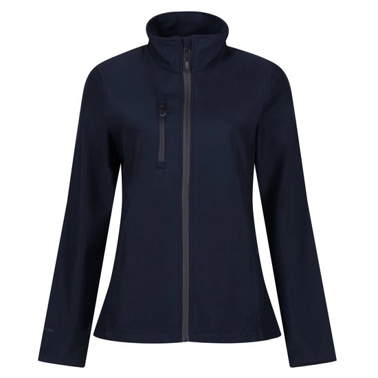 Regatta Professional TRA616 Navy, Lightweight, Water Repellent Softshell Jacket, 14