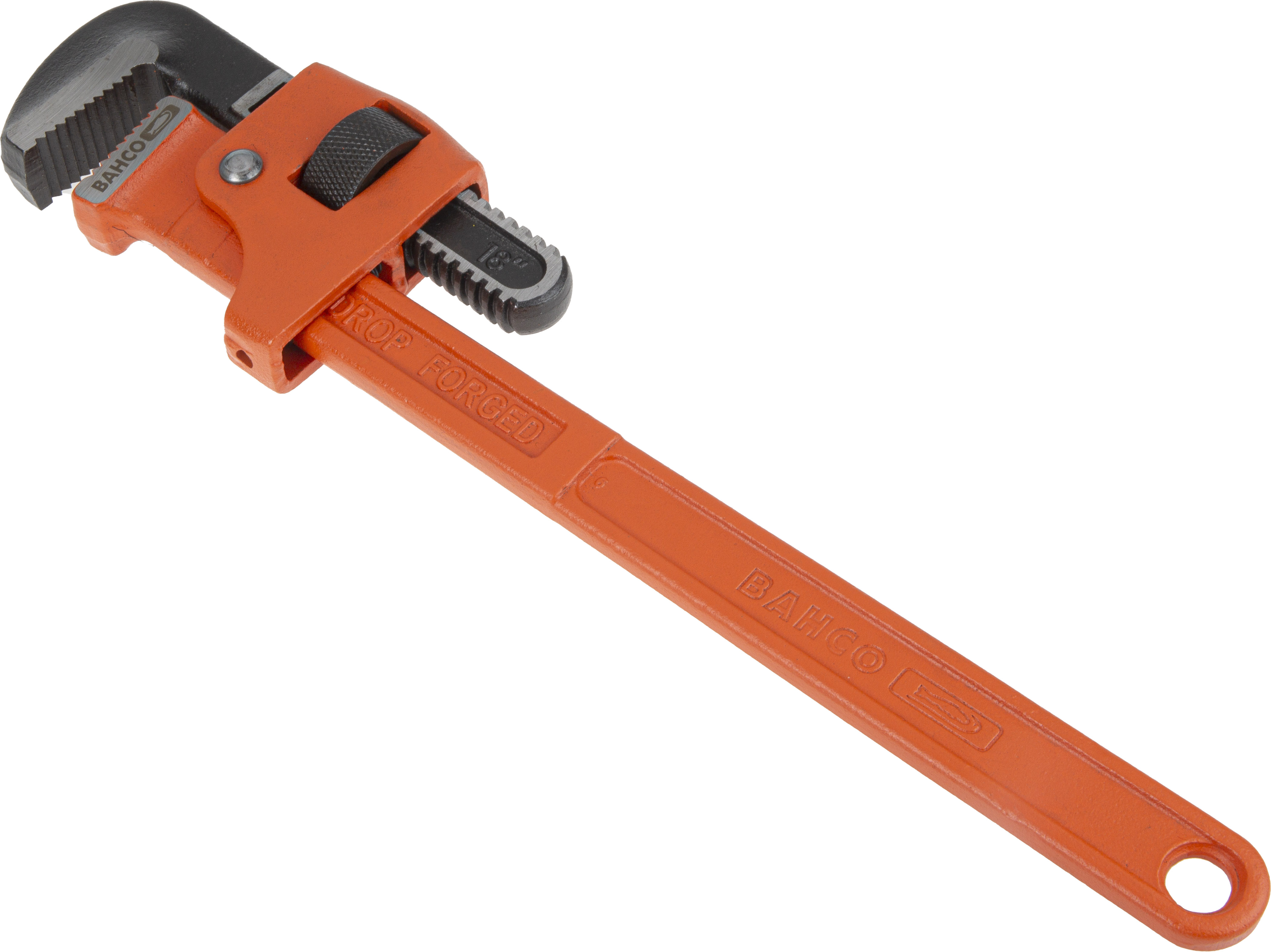 Bahco Pipe Wrench, 450 mm Overall