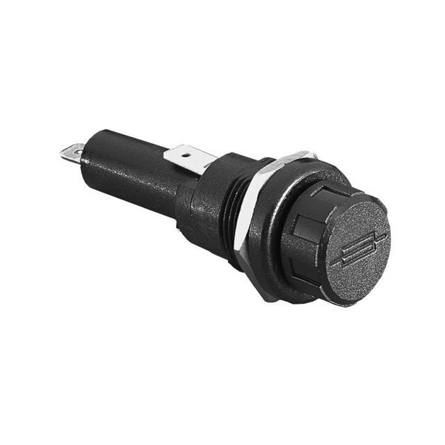 fx0416 Bulgin 13A Panel Mount Fuse Holder, 1P-Pole for 6.3 x 25 mm, 250V ac