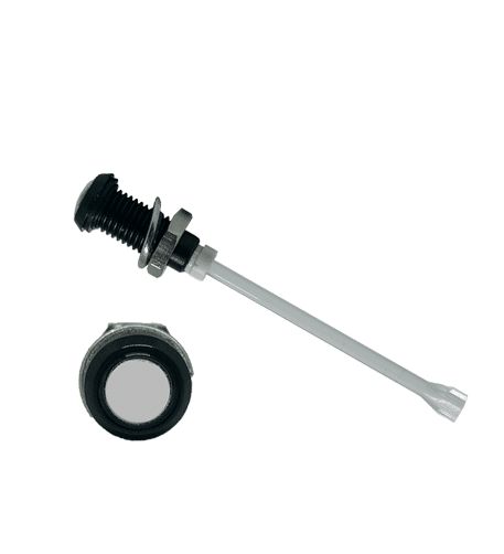 RHD-1140-F9PD67PR Bivar, Panel Mount Vertical LED Light Pipe, Diffused Round Lens