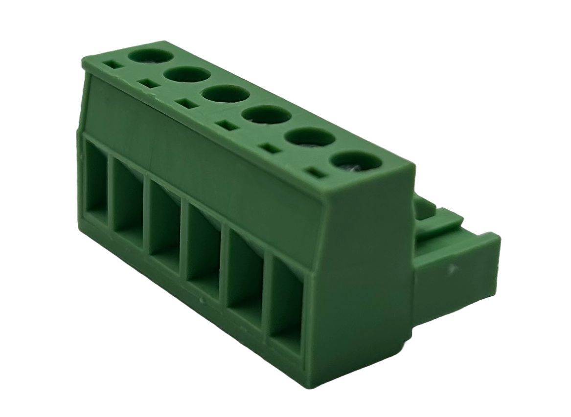 Conex-It, 5.08mm Pitch, HRFE, 6 Way, Right Angle, Pluggable Terminal Block, Plug, Cable Mount, Screw Termination,