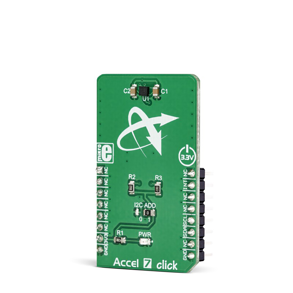mikroe-3244 MikroElektronika Accel 7 Click Board
