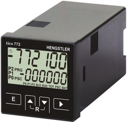 Hengstler TICO 772 Counter, 6 Digit LCD, 60kHz, 24 V ac