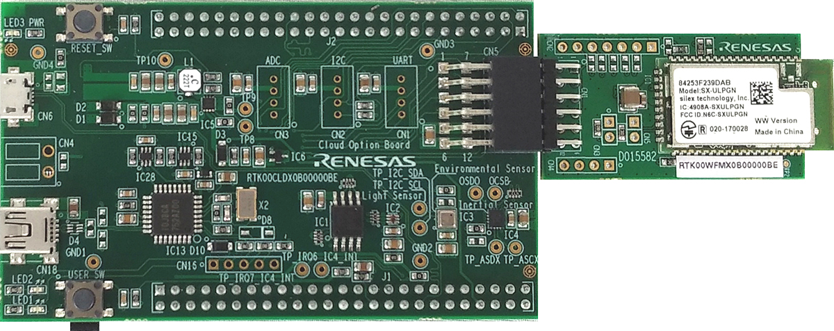 Renesas Electronics Development Kit RTK5RX65N0S00000BE