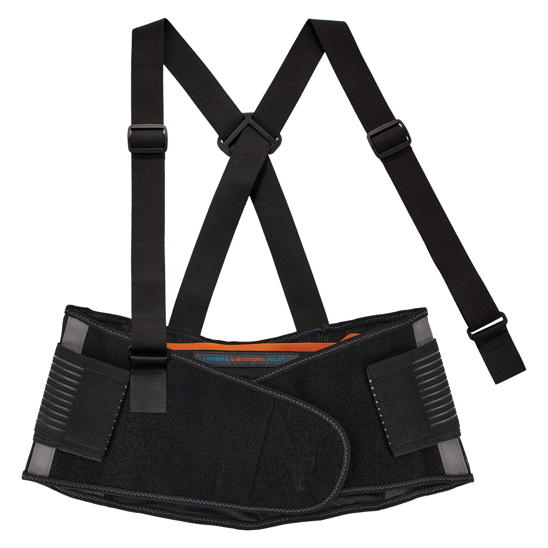 11125 Ergodyne Black Back Support Belt, 117 → 132cm