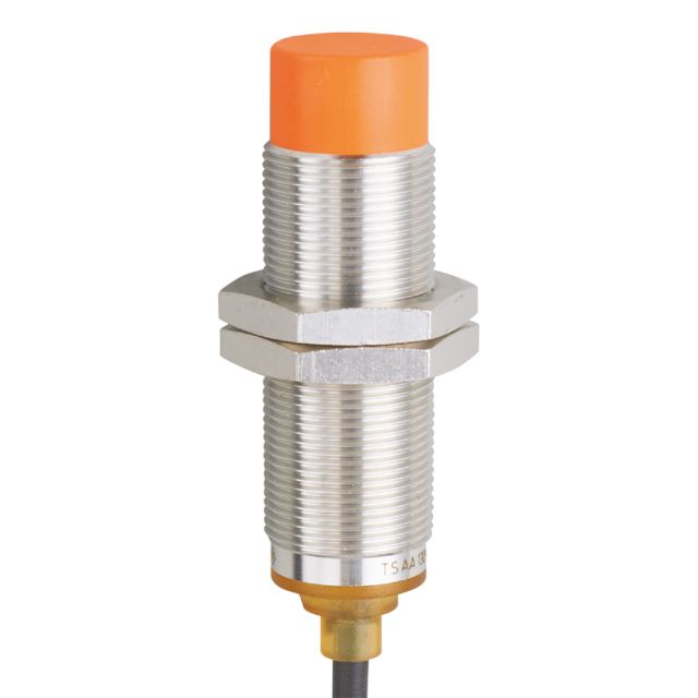 ifm electronic Inductive Threaded Barrel Proximity Sensor, M18, 12 mm Detection, NPN NC, 10 → 30 V dc