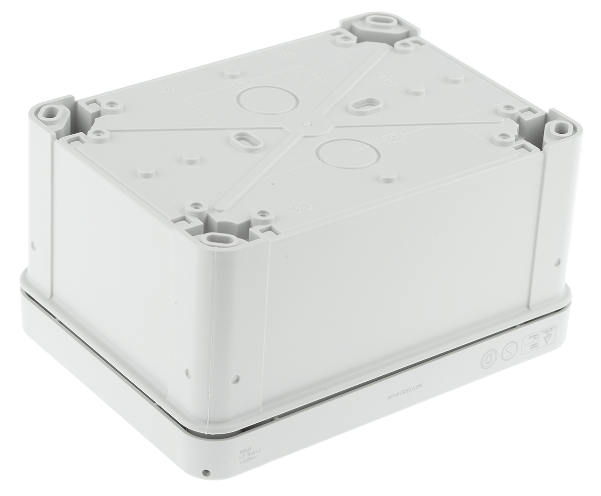 nsytbs16128 Thalassa TBS Wall Box, ABS, Grey, 164 x 121 x 87mm