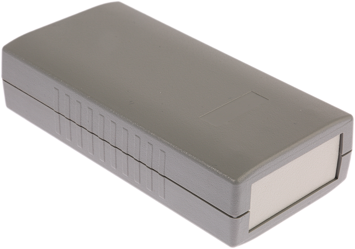 RS PRO Grey ABS Instrument Case, 120 x 60 x 30mm