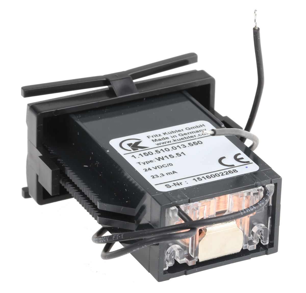 1150510013550 Kubler W15.51 Counter, 5 Digit, 10Hz, 24 V dc