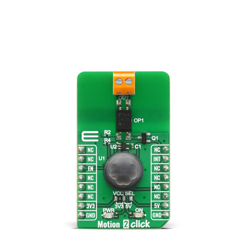 MikroElektronika Motion 2 Click Motion Sensor MikroBus Click Board for EKMC1607112