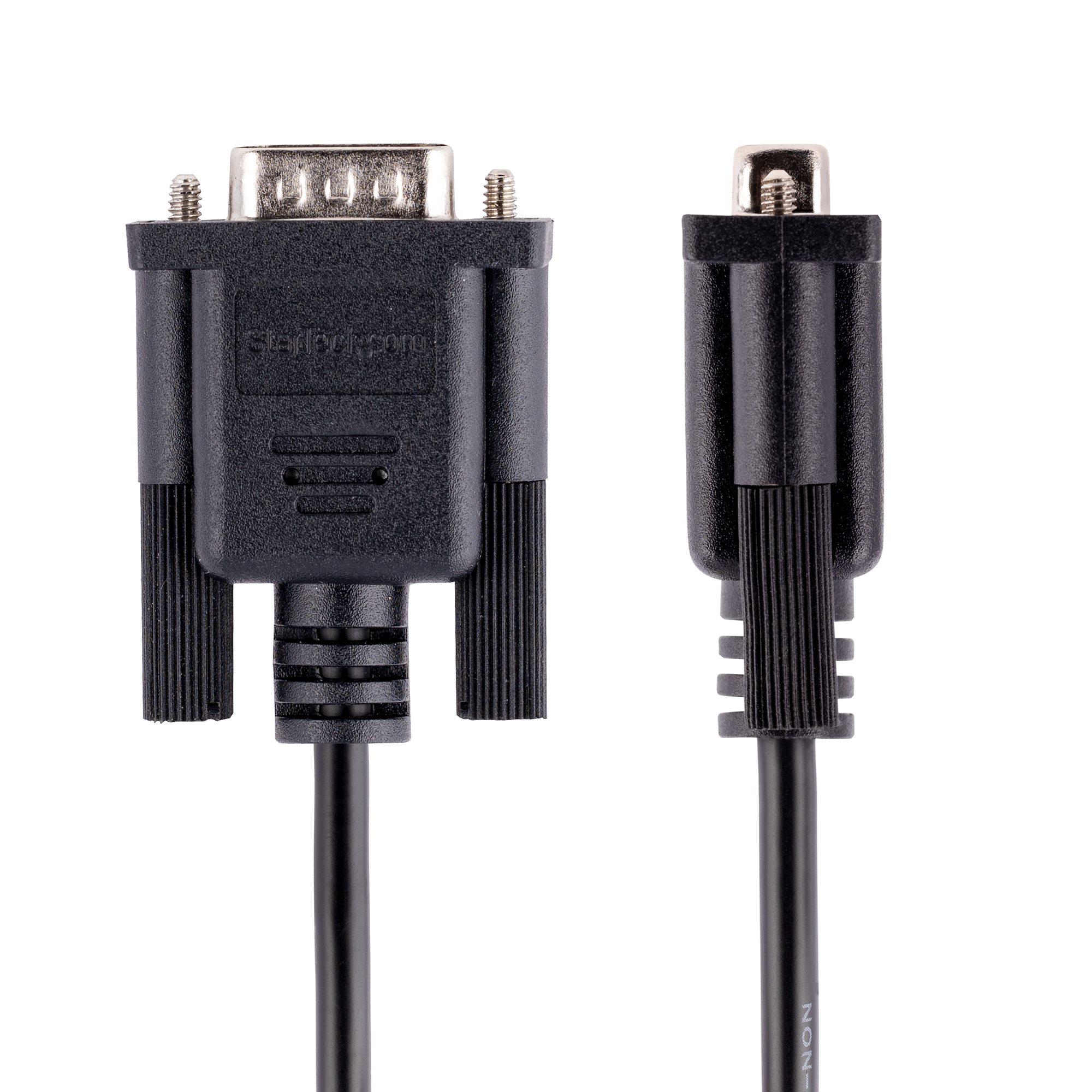 9fmnm-3m-rs232-cable StarTech.com Female D-Sub 9-Pin to Male Serial Cable, 3 m Polyvinyl Chloride