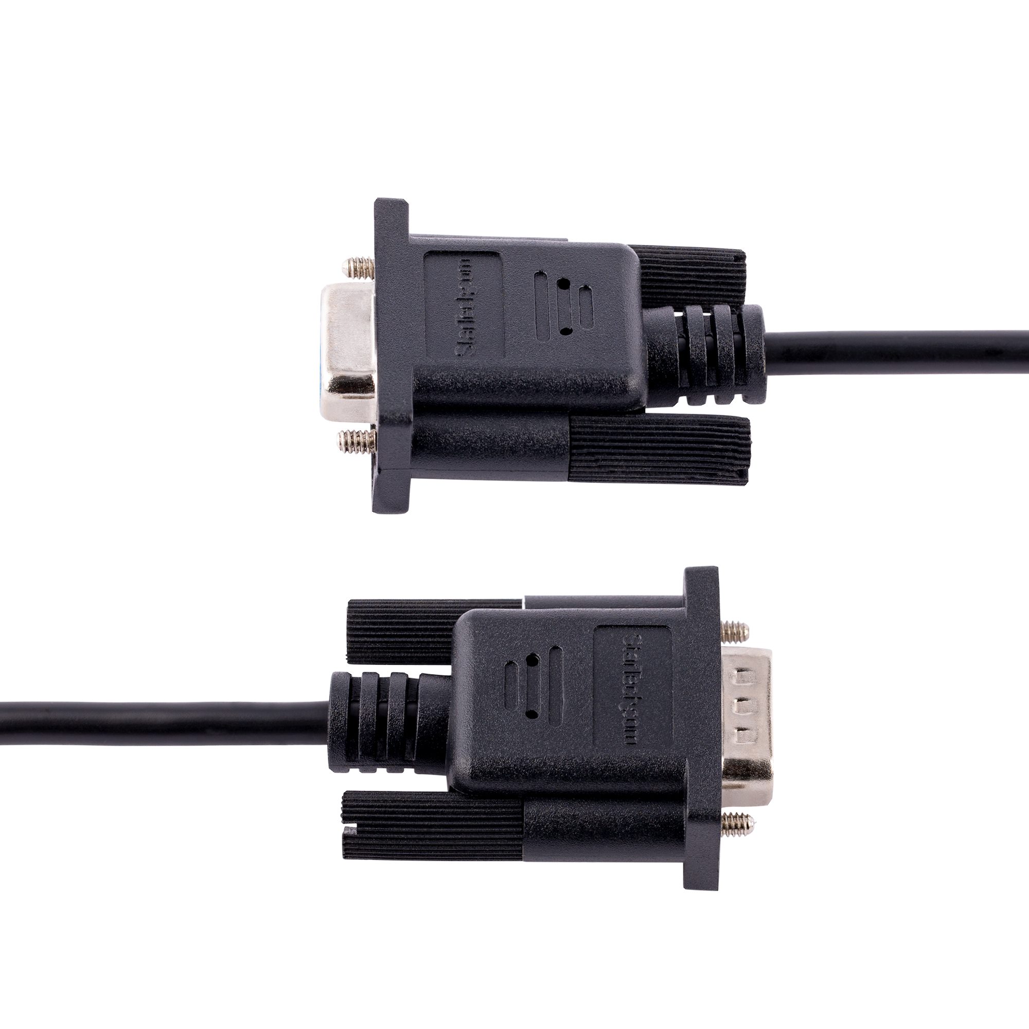 9fmnm-3m-rs232-cable StarTech.com Female D-Sub 9-Pin to Male Serial Cable, 3 m Polyvinyl Chloride