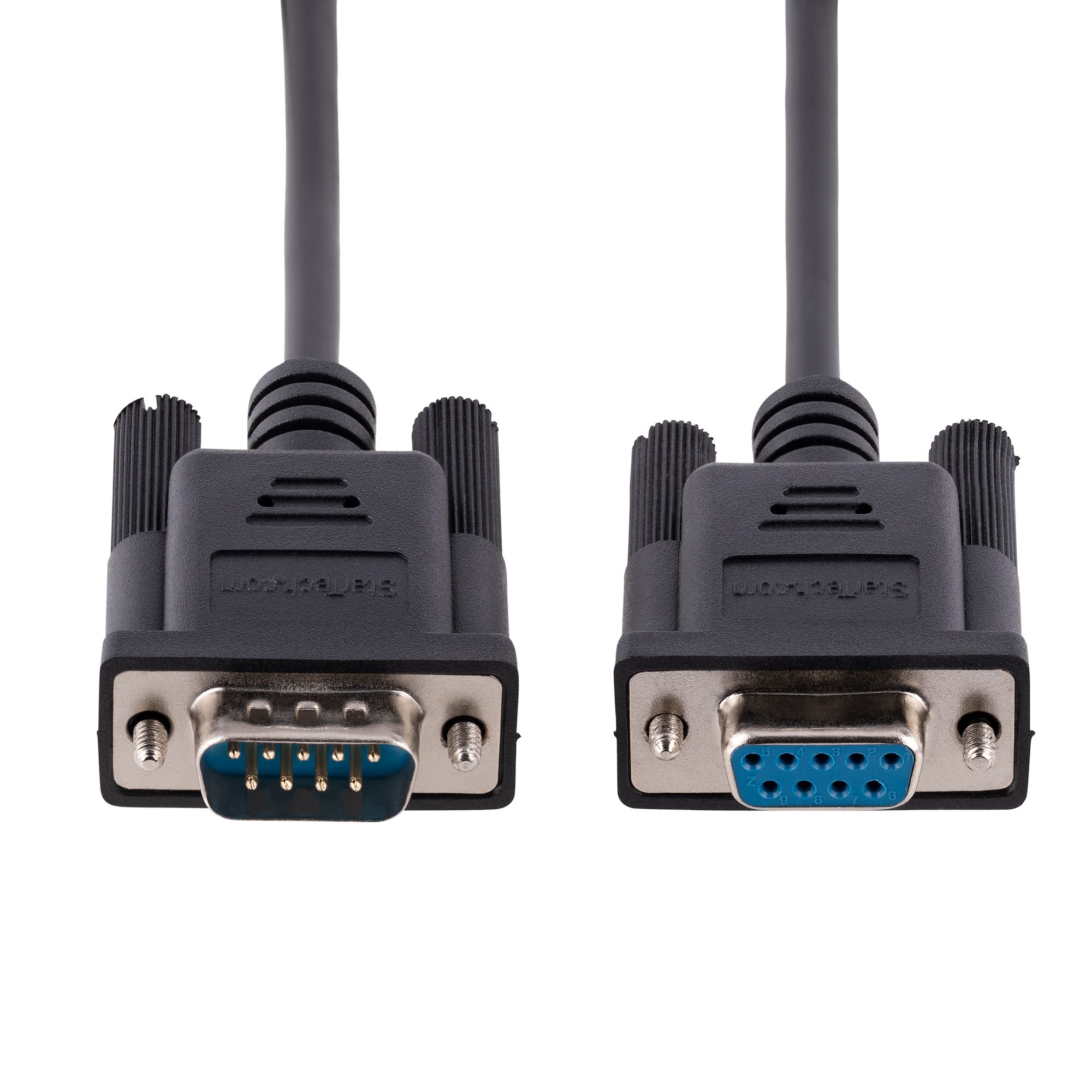 9fmnm-3m-rs232-cable StarTech.com Female D-Sub 9-Pin to Male Serial Cable, 3 m Polyvinyl Chloride
