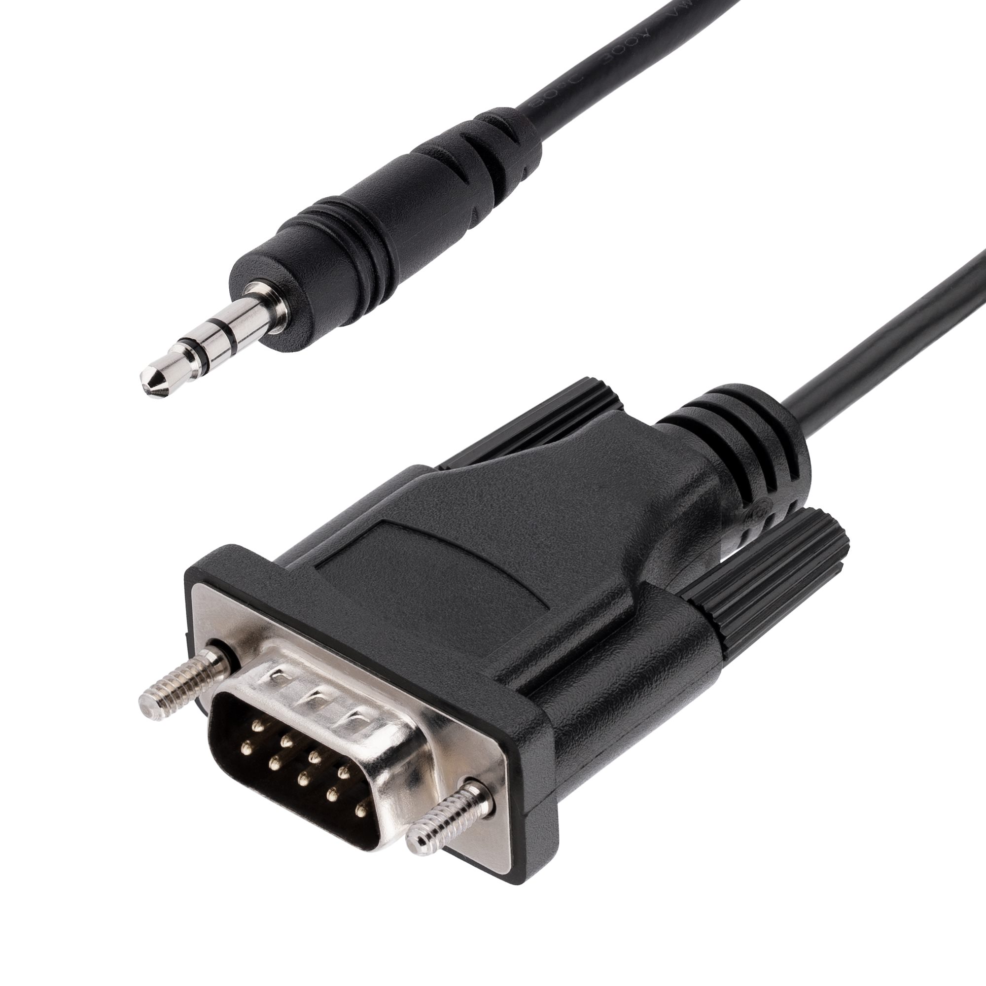 StarTech.com Male D-Sub 9-Pin to Male Serial Cable, 1 m Polyvinyl Chloride