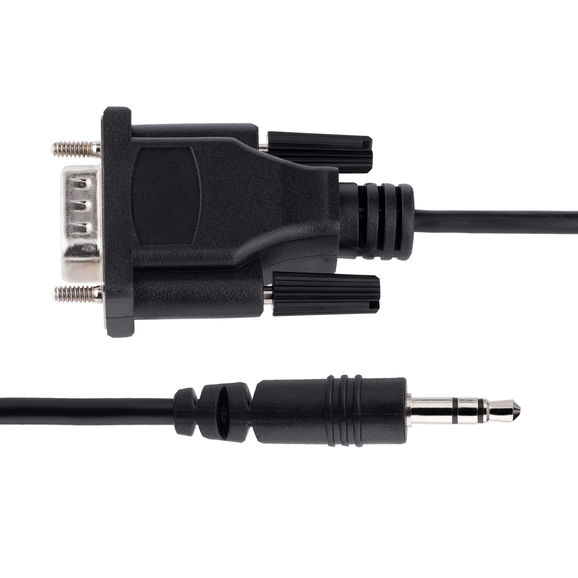 9m351m-rs232-cable StarTech.com Male D-Sub 9-Pin to Male Serial Cable, 1 m Polyvinyl Chloride
