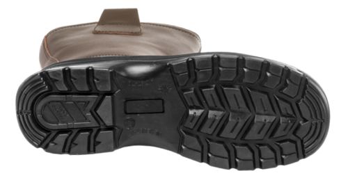 9pata41 Coverguard PATAGONITE Brown Steel Toe Capped Unisex Safety Boots 7.5, EU 41 EN ISO 20345:2011