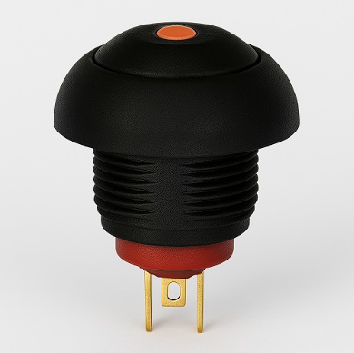E-Pro PHBTSW-5, SPST Momentary Push Button Switch, IP67, 20A 500V AC/DC