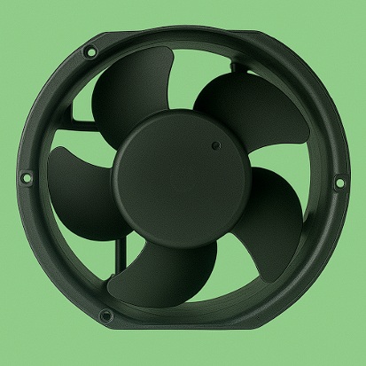 dcaxf-12 E-Pro QuietAx Shield Pro Axial Cooling Fan 24V DC 4450 RPM 4 Wire with PWM and FG