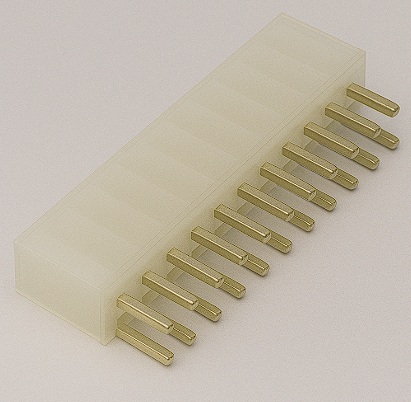 E-Pro Wafer Dip Connector 5.0mm 180° 12P