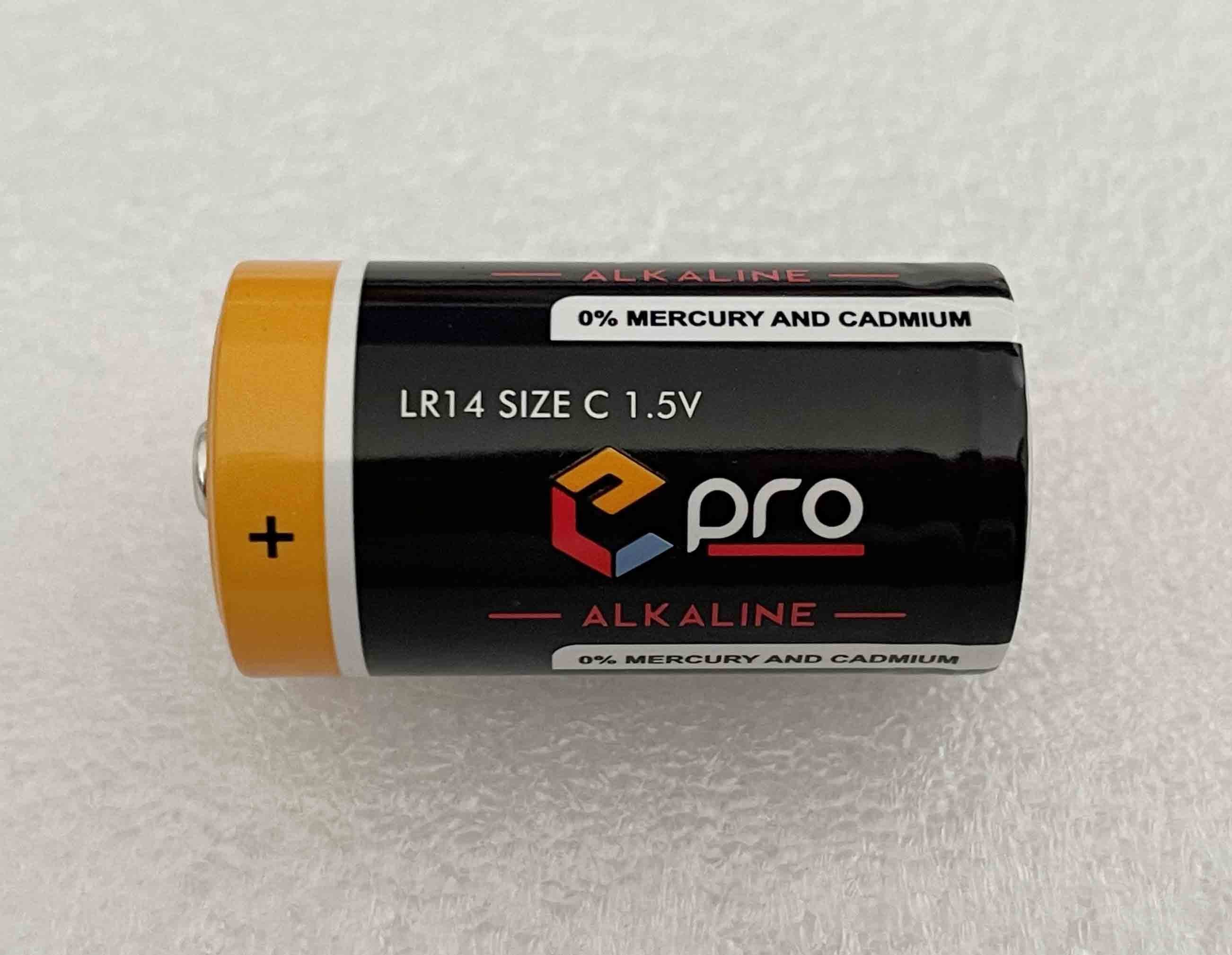 btrs-3 E-Pro Alkaline Battery 1.5V Zinc-Manganese 5500mAh LR14