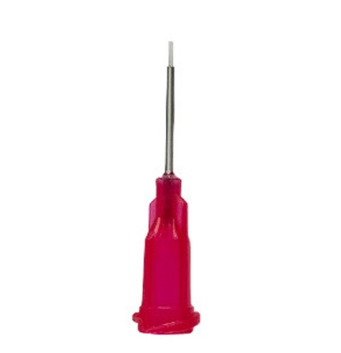 E-Pro 27G PTFE Lined Dispensing Tip Luer Lock 12.7mm Red
