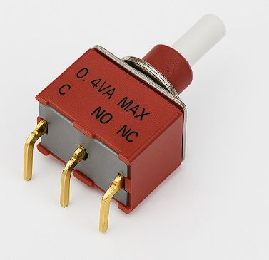 E-Pro Snap Acting Push Button Switch 1A 250V AC Gold Plated Contacts Panel Mount 22mm
